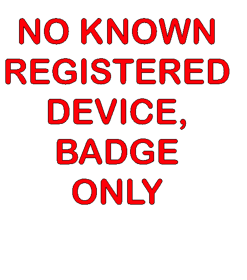 [No registered device]